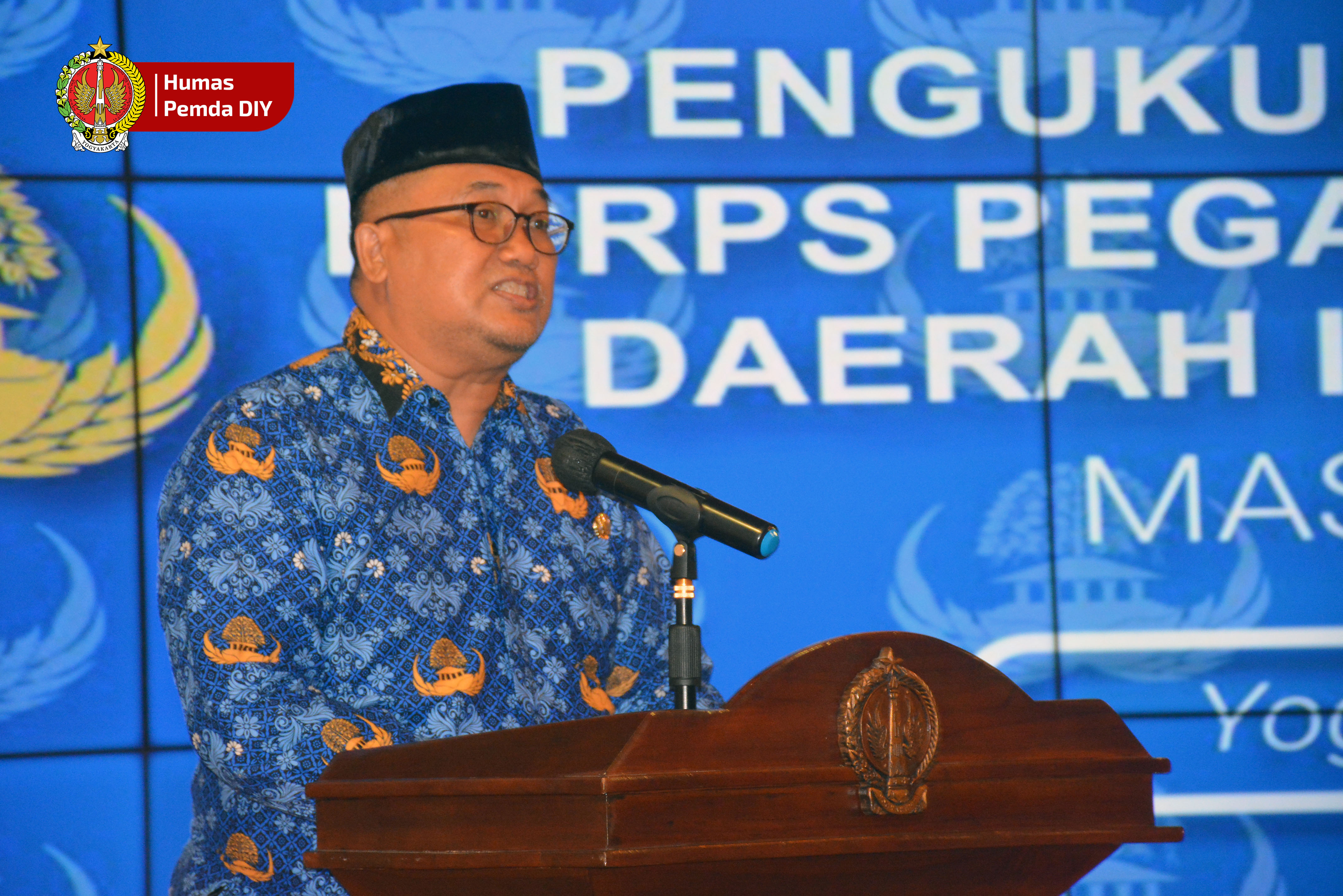 Wakil Gubernur DIY Hadiri Pengukuhan Pengurus KORPRI DIY Periode 2022-2027